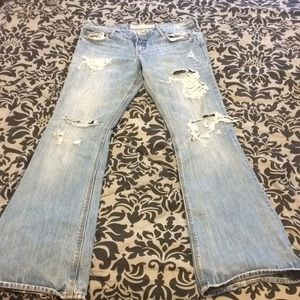 Hollister distressed jeans